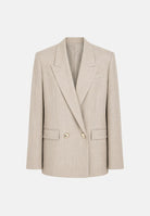 PINKO Blazer  DOPPIOPETTO METALLIZZATO multi beige e oro da donna 107421A3G4 CH3 PINKO 