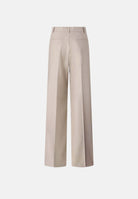 PINKO Pantaloni palazzo METAL WOOL Multi Beige-Oro da donna. 107422A3G4 CH3 PINKO 