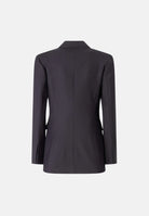 PINKO Giacca NEW AMALFI doppiopetto blu marino da donna con armatura a spiga.<BR/> 107513A3IF G03 PINKO 