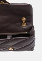 PINKO Borsa a tracolla Love Puff Classic marrone marasca per donna con trapuntatura chevron 107616A0F2 M12Q PINKO 