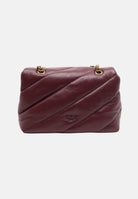PINKO Borsa LOVE PUFF CLASSIC Ribes intenso bordeaux da donna con trapuntatura chevron 107616A0F2 WW5Q PINKO 