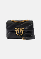 PINKO Borsa LOVE PUFF MINI BAG Nero-Antique Gold, nero con dettagli in oro, da donna 107617A0F2 Z99Q PINKO 