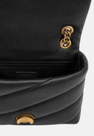 PINKO Borsa BABY LOVE BAG PUFF MAXI QUILT Antique-gold nero da donna con maxi trapuntatura obliqua 107618A0F2 Z99Q PINKO 