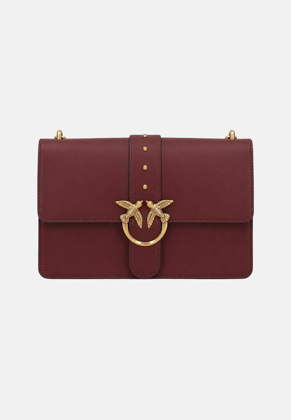 PINKO Borsa con tracolla LOVE ONE CLASSIC ribes intenso-bordeaux da donna 107621A0F1 WW5Q PINKO 