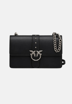 PINKO Borsa con tracolla LOVE ONE CLASSIC nero antique da donna 107621A0F1 Z99O PINKO 