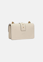 PINKO Borsa LOVE ONE MINI antique gold, bianco-seta, da donna con fibbia Love Birds 107622A0F1 Z14Q PINKO 