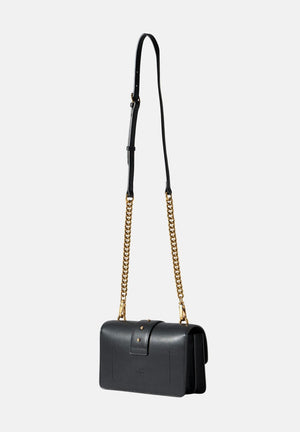 PINKO Borsa LOVE ONE MINI DC Black nero da donna con fibbia Love Birds 107622A0F1 Z99Q PINKO 