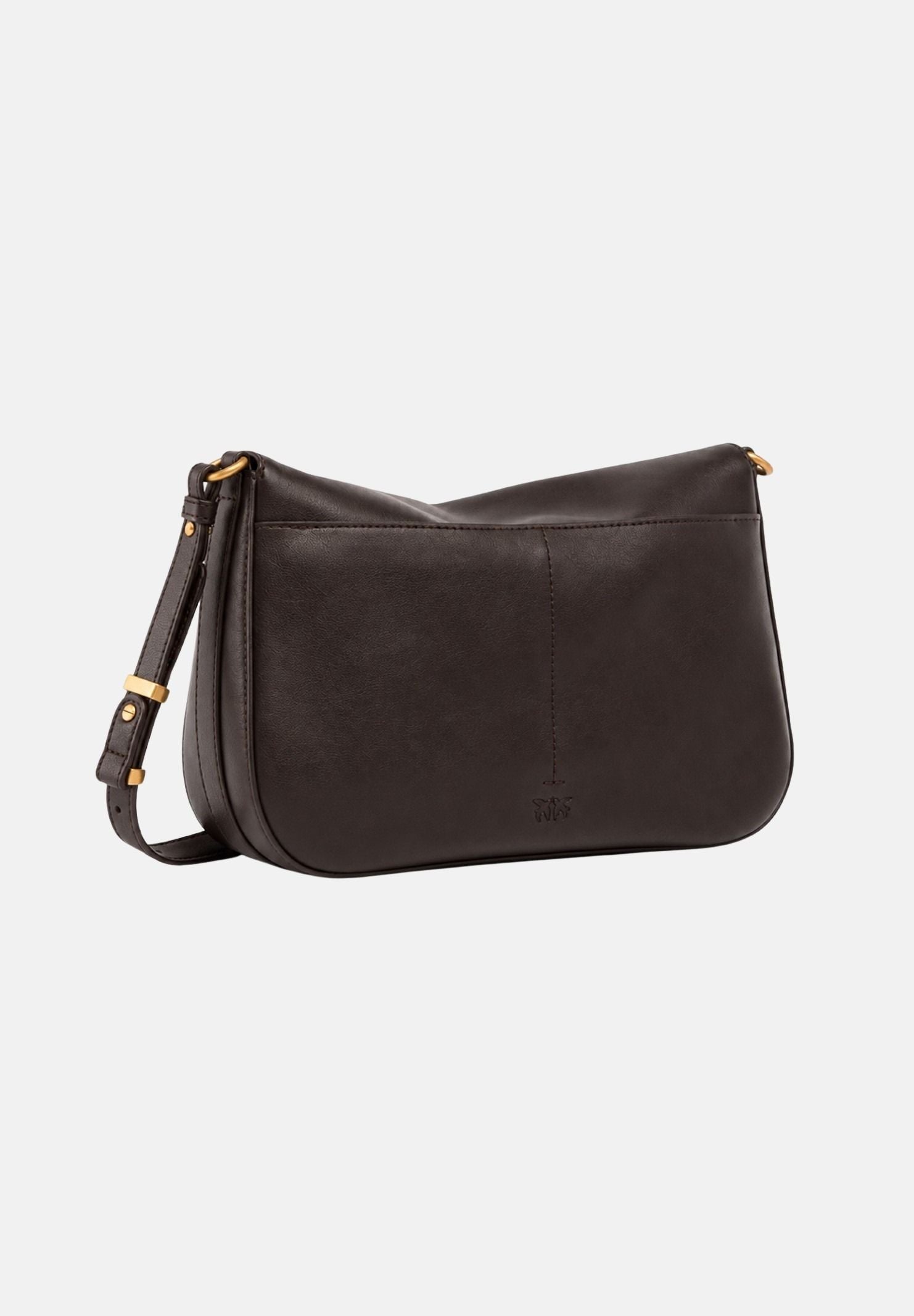 PINKO Borsa a spalla LOVE BIRDS marrone caffè-testa di moro da donna 107655A3LO L64Q PINKO 
