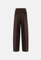 PINKO pantaloni BALBINO  Marrone Oltre da donna con gamba ampia. 107712A3MS M04 PINKO 