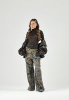 PINKO Dolcevita BRENDOLA multiverde-nero, verde e nero, donna. 107735A3MT SD3 PINKO 