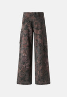 PINKO Jeans cargoHAIKU multicolor da donna con stampa camouflage floreale 107766A3NZ SD3 PINKO 