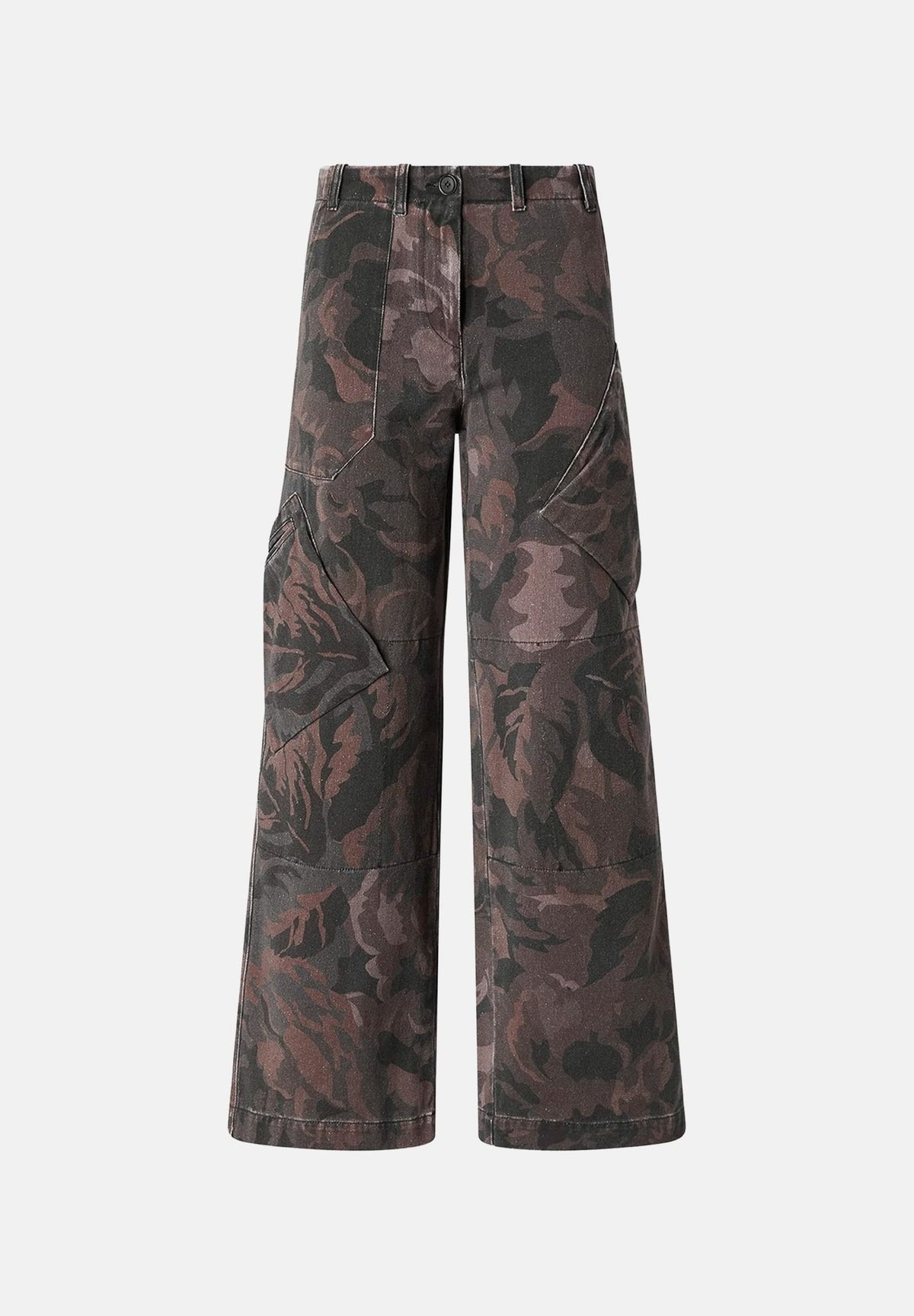 PINKO Jeans cargo HAIKU multicolor da donna con stampa camouflage floreale 107766A3NZ SD3 PINKO 