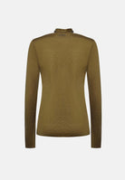 PINKO Maglia SOFFIO SWEATER Verde Lucertola, verde oliva, donna. 107775A3O1 V63 PINKO 