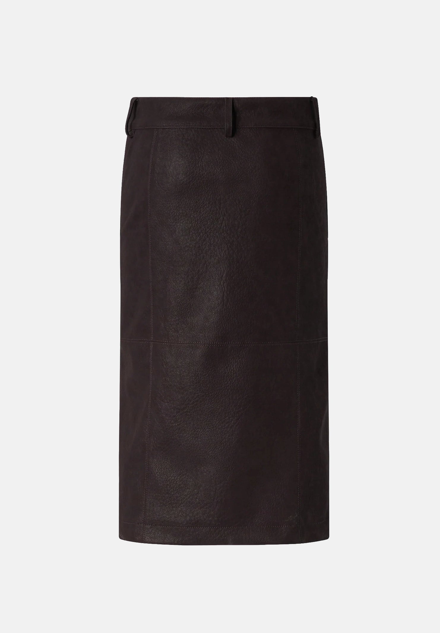 PINKO Gonna MONTIANO marrone oltre per donna con spacco frontale e zip con tiralampo Love Birds. 107806A3MD M04 PINKO 