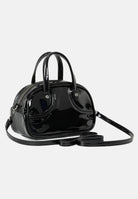 PUMA Borsa mini a mano nera per donna con doppi manici, tracolla regolabile e finitura lucida. 091824 02 PUMA 