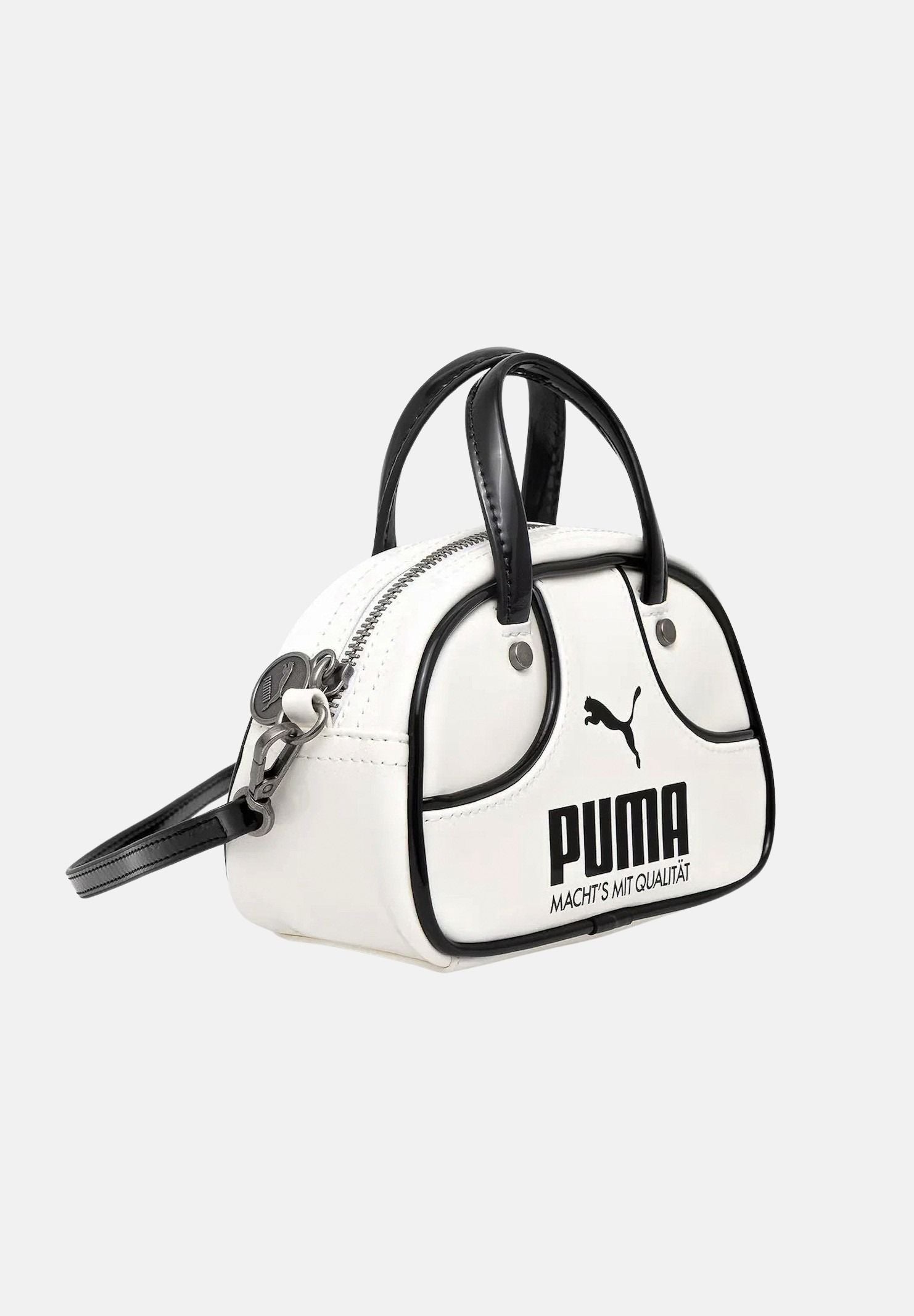 PUMA Borsa a mano  white per donna con manici strutturati e tracolla regolabile. 091824 08 PUMA 