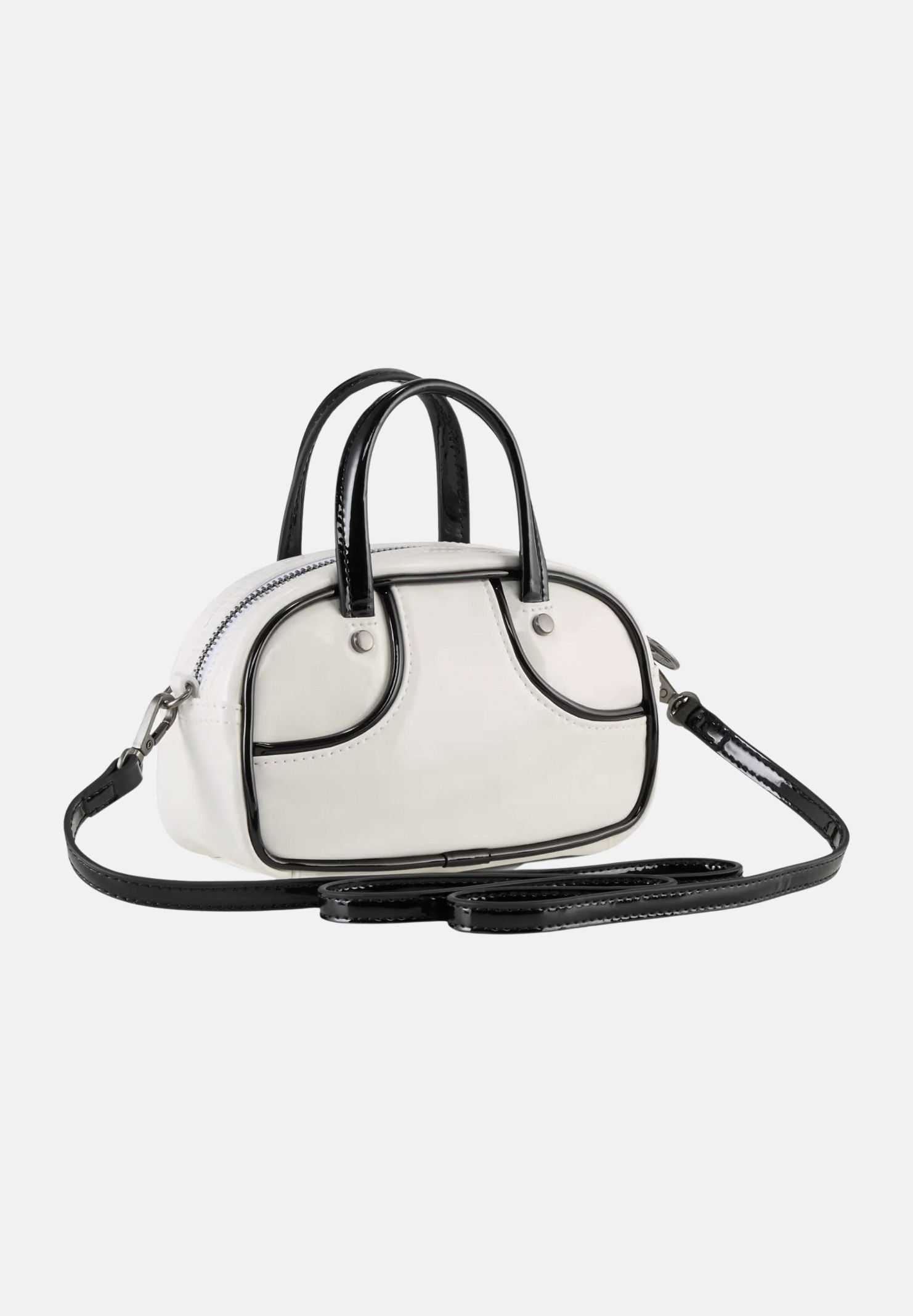 PUMA Borsa a mano  white per donna con manici strutturati e tracolla regolabile. 091824 08 PUMA 