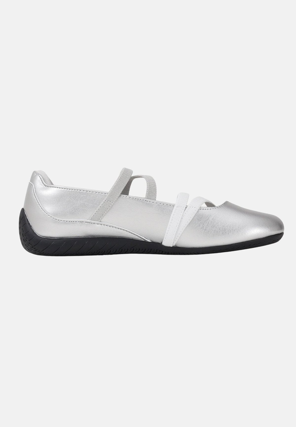 PUMA Ballerine Speedcat Ballet Metallic argento da donna 401581 01 PUMA 
