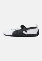PUMA Ballerine Speedcat Ballet bianche e nere da donna 406144 03 PUMA 