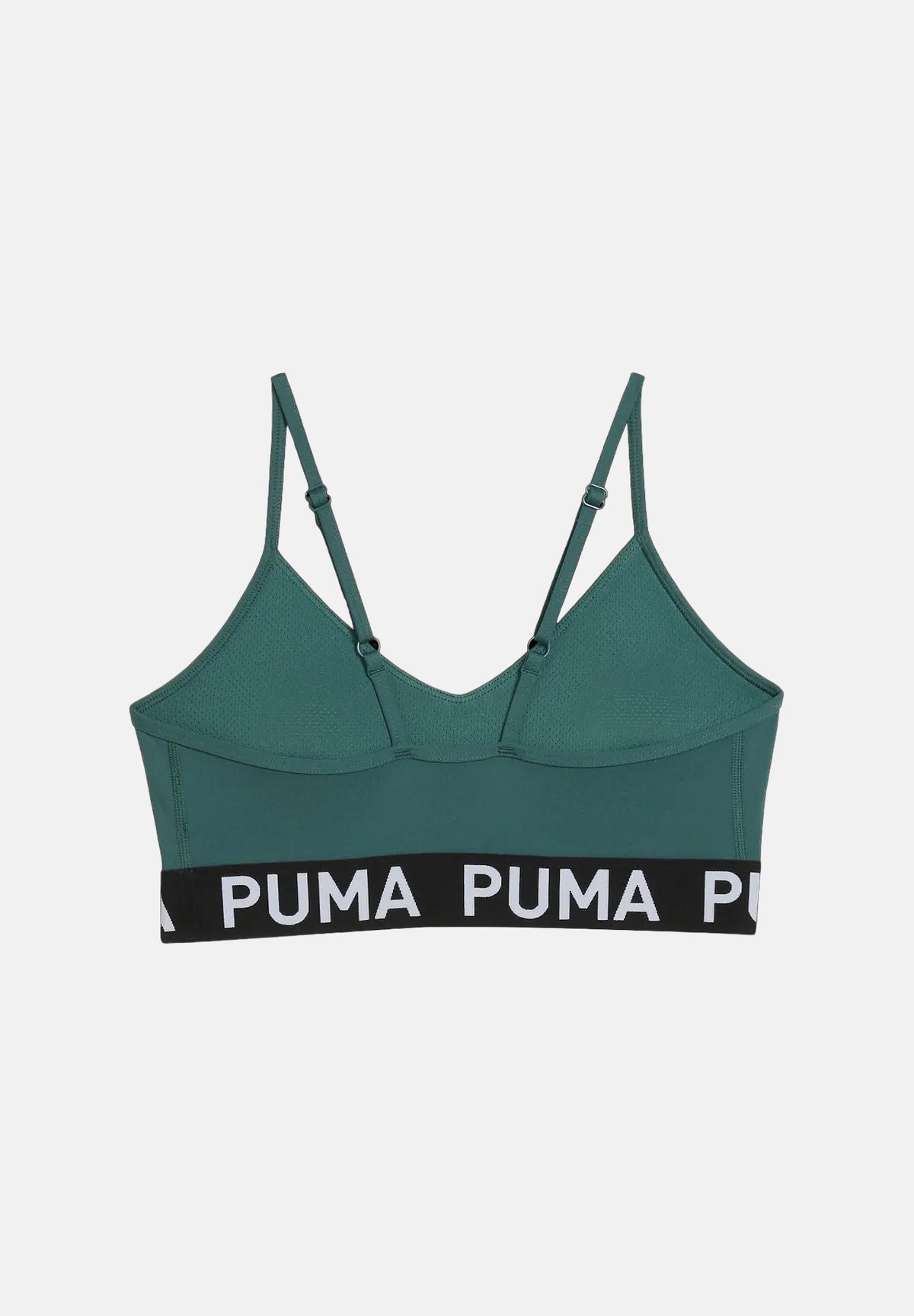 PUMA Top sportivo EVERSEAM  verde da donna con spalline sottili incrociate e fascia inferiore elasticizzata 527140 69 PUMA 