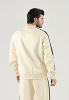 PUMA Felpa con zip gialla per uomo con  bande laterali a contrasto. 629587 88 PUMA 