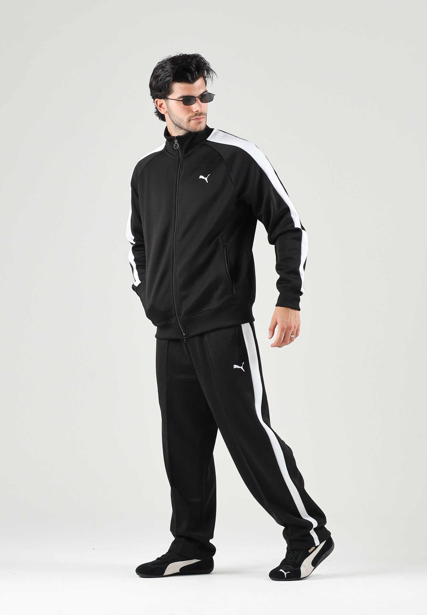 PUMA Pantaloni sportivi T7 ALWAYS ON nero da uomo 629589 01 PUMA 