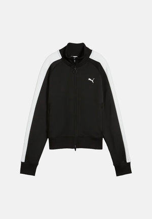 PUMA Felpa con zip T7 ALWAYS ON nera da donna 629796 01 PUMA 