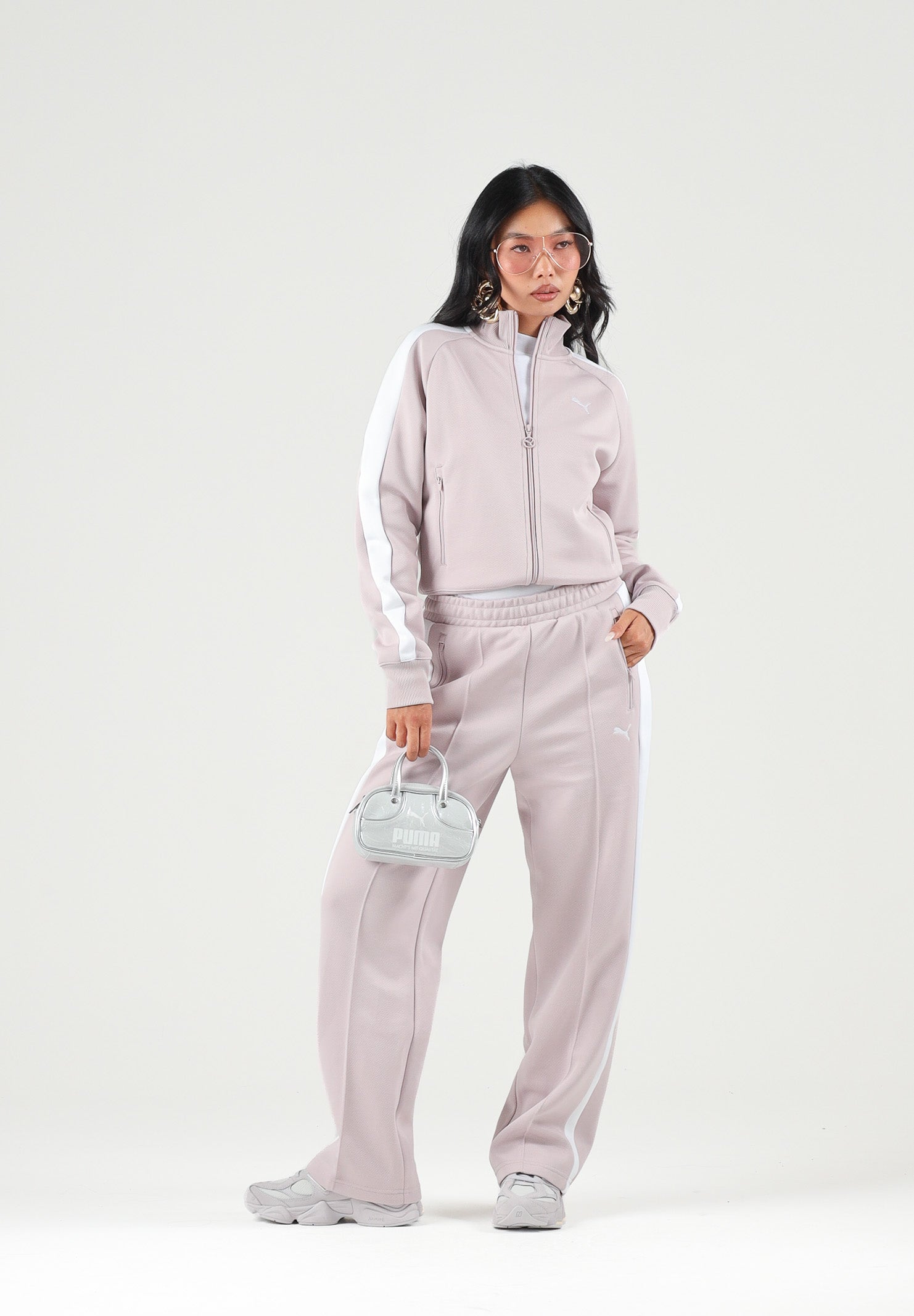 Felpa con zip regular fit autunno inverno 629796 58 PUMA 
