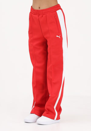 PUMA Pantalone sportivo T7 Always rosso da donna 629797 11 PUMA 
