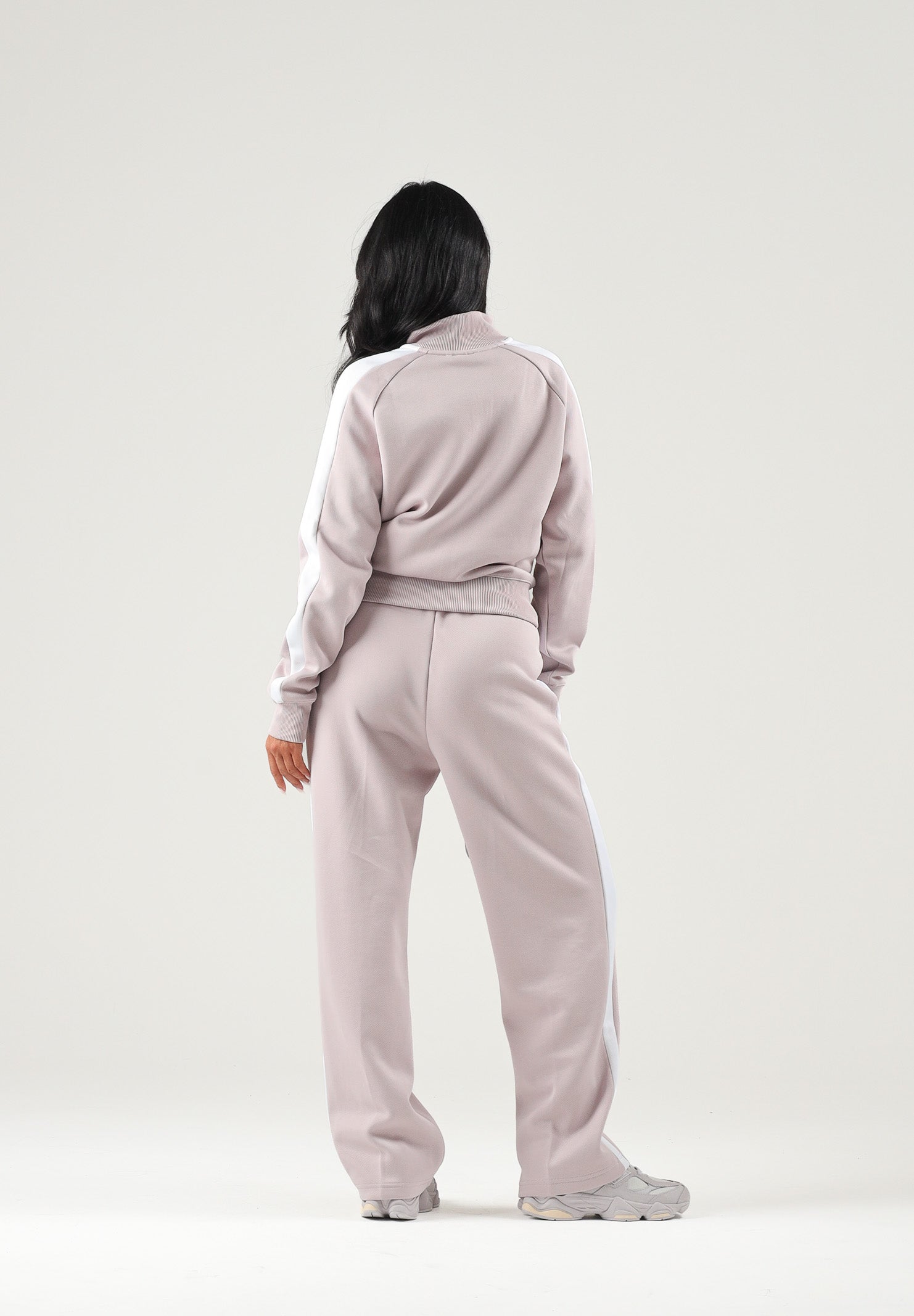 PUMA Pantaloni sportivi T7 Always rosa da donna con bande laterali bianche 629797 58 PUMA 