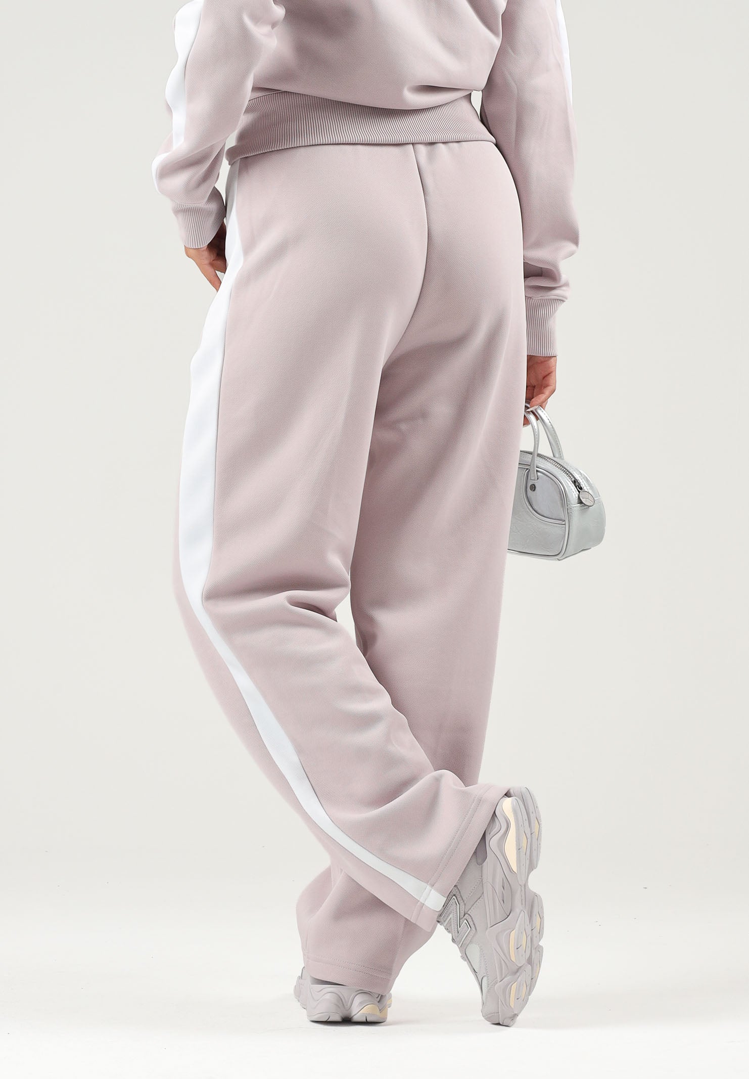 PUMA Pantalone sportivo T7 Always rosa da donna con bande laterali bianche 629797 58 PUMA 