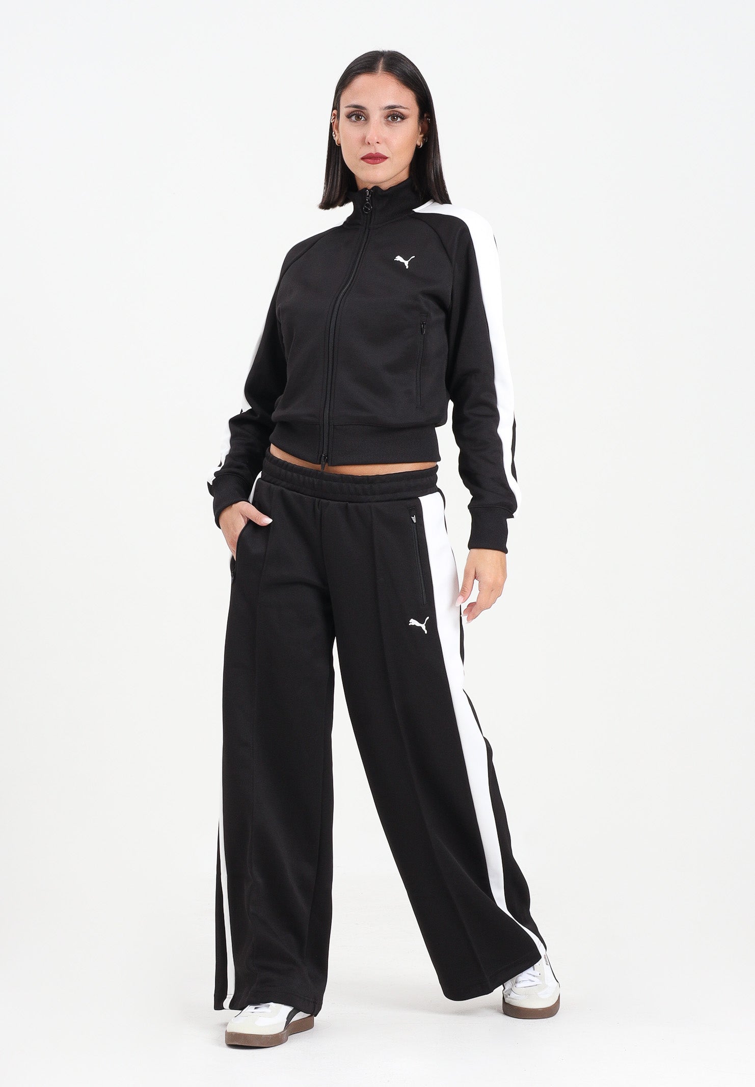 PUMA Pantaloni sportivi T7 neri da donna 629803 01 PUMA 
