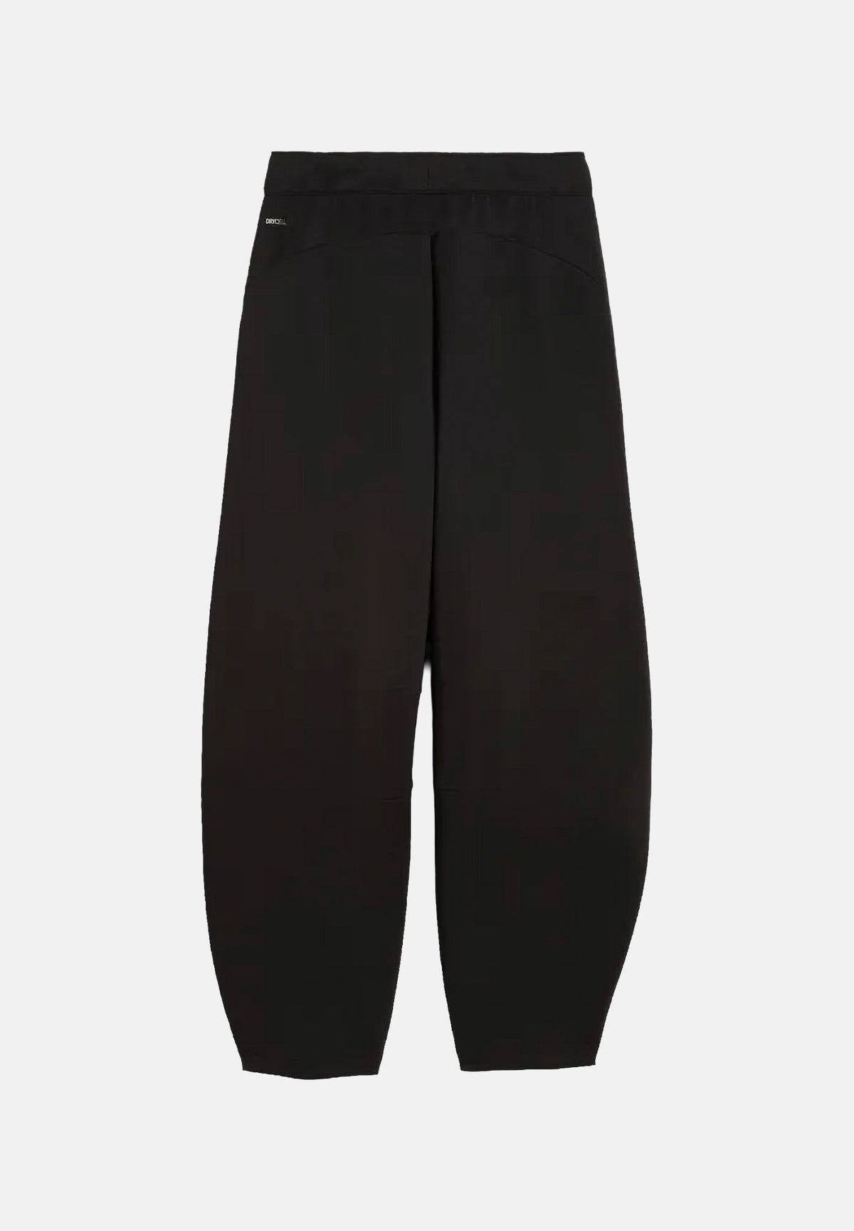 PUMA Pantalone PUMATECH nero da donna con linea balloon, vita elasticizzata e coulisse 636659 01 PUMA 