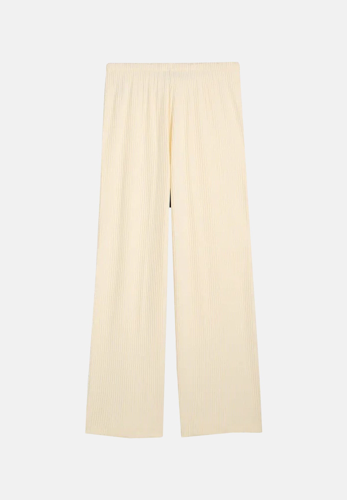PUMA Pantaloni ESSENTIALS  burro per donna con tessuto lavorato a costine, elastico in vita 636667 88 PUMA 
