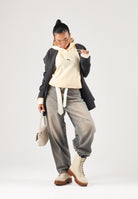 PUMA Felpa con cappuccio ESSENTIALS burro da donna con tasca a marsupio e taglio abbondante. 636672 88 PUMA 