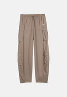 PUMA Pantalone ESSENTIALS RELAXED CARGO  beige da donna con tasconi laterali e vita elasticizzata 636675 81 PUMA 