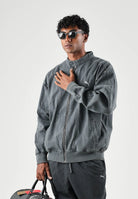 PUMA Giacca di jeans  ARCHIVE WASHED TWILL nera da uomo con mini logo laterale 636718 01 PUMA 