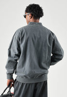 PUMA Giacca di jeans  ARCHIVE WASHED TWILL nera da uomo con mini logo laterale 636718 01 PUMA 
