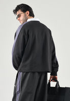 PUMA Polo CREWNECK nera per uomo con colletto a contrasto, patta con bottoni 636728 01 PUMA 