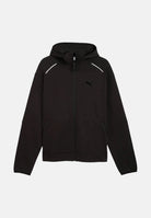 PUMA Felpa PUMATECH Relaxed Full Zip Hoodie nero per uomo con cappuccio e chiusura a zip integrale. 636743 01 PUMA 