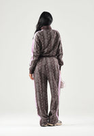 PUMA Pantalone PYTHON PRINT TRACK PANTS marrone e rosa da donna con stampa pitonata 638733 33 PUMA 