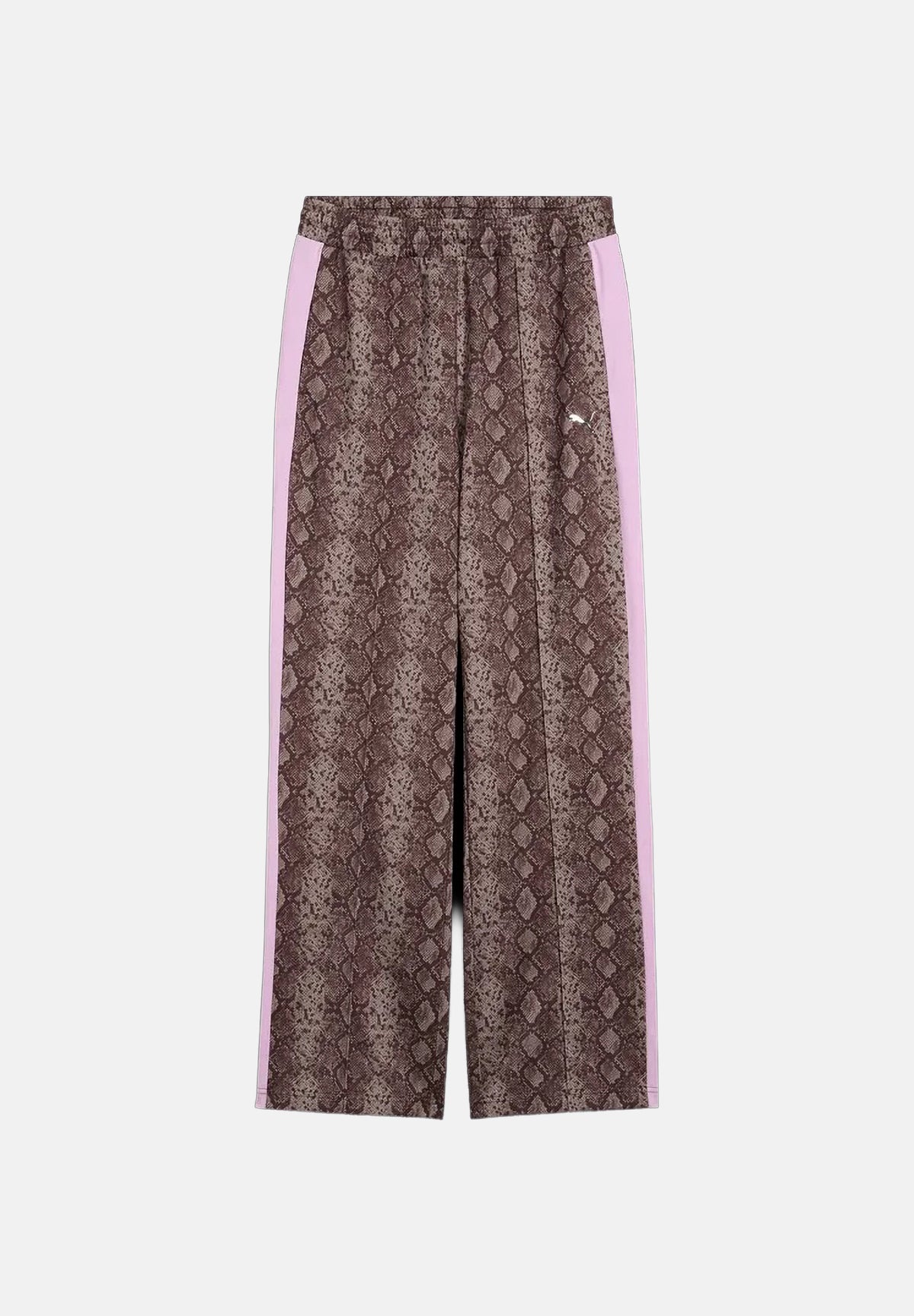 PUMA Pantalone PYTHON PRINT TRACK PANTS marrone e rosa da donna con stampa pitonata 638733 33 PUMA 
