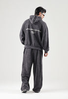 PUMA Felpa con cappuccio DARE TO WASHED nera per uomo e donna con trattamento di lavaggio vintage 638738 01 PUMA 
