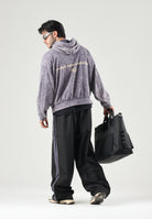 PUMA Felpa con cappuccio DARE TO WASHED grigia per uomo e donna con trattamento di lavaggio vintage 638738 35 PUMA 