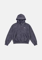 PUMA Felpa con cappuccio DARE TO WASHED viola per uomo e donna con fantasia lavaggio vintage 638738 35 PUMA 
