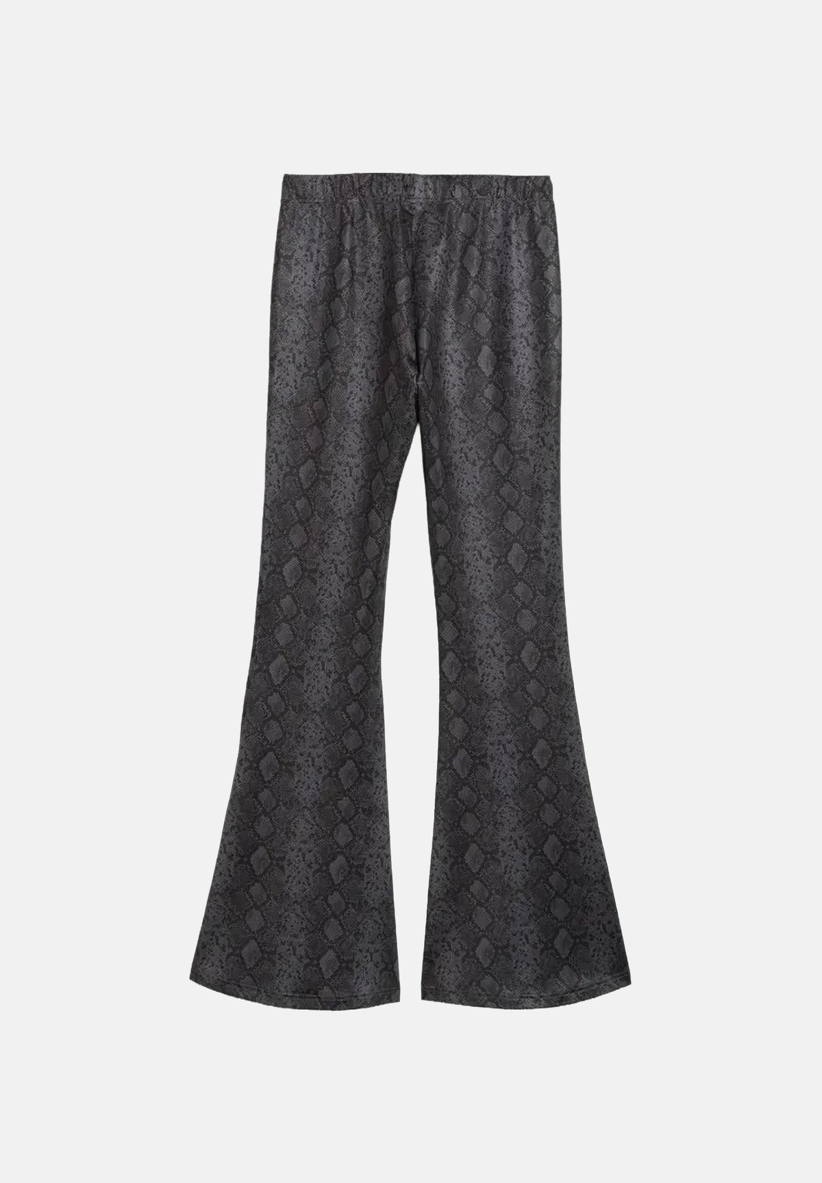 PUMA Leggings CLASSICS PYTHON  nero per donna con trama pitonata tono su tono 638750 01 PUMA 