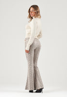 PUMA Leggings CLASSICS PYTHON  beige per donna con trama pitonata tono su tono 638750 81 PUMA 