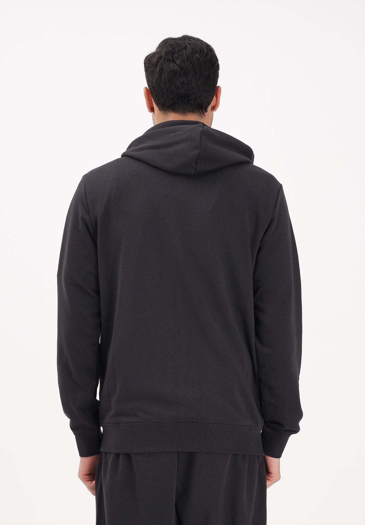 PUMA Felpa con zip Essentials nera da uomo 682588 01 PUMA 