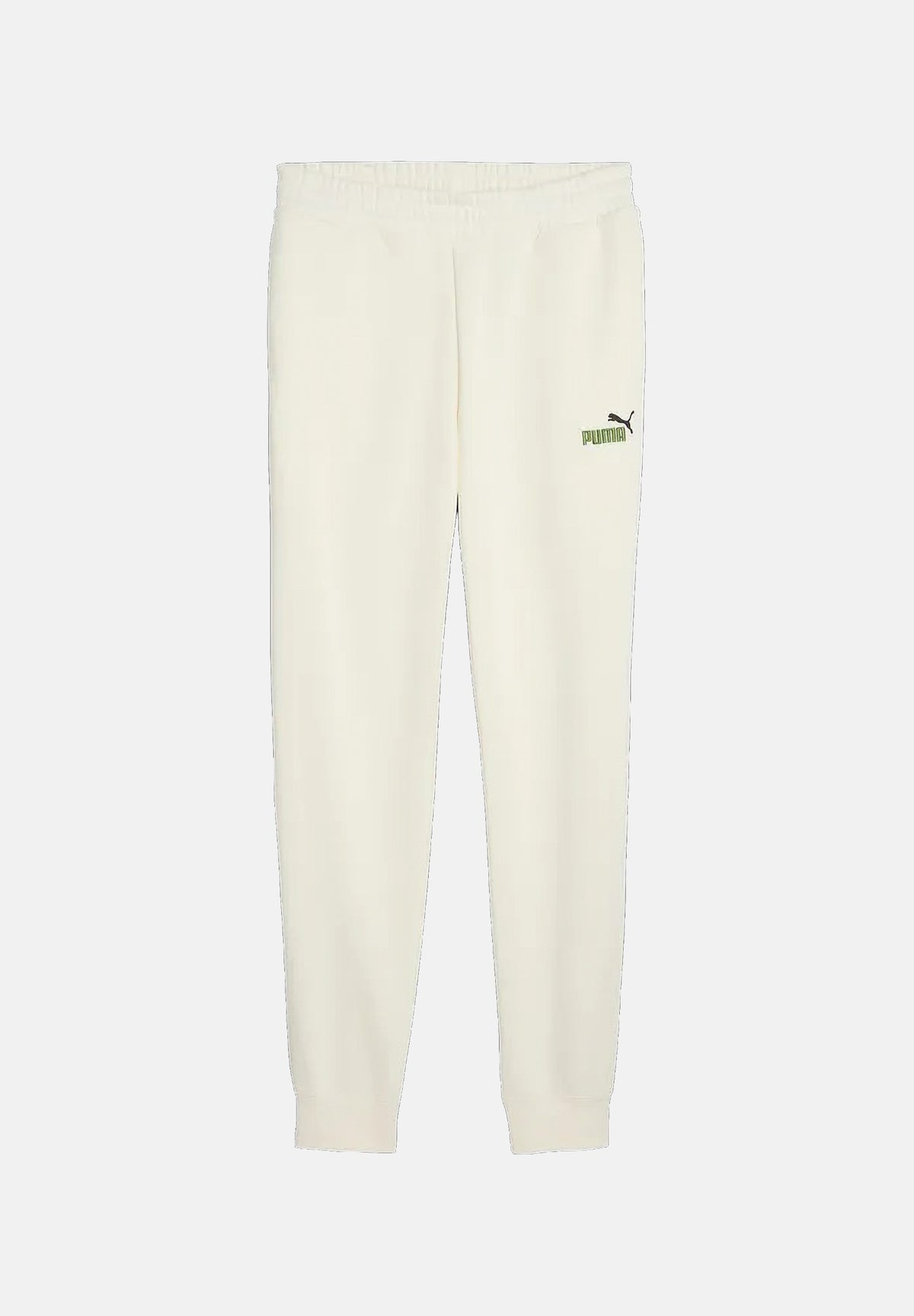 PUMA Pantaloni sportivi ESS Small  bianco panna per uomo con caviglie elasticizzate e fascia in vita. 684713 87 PUMA 
