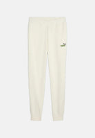 PUMA Pantaloni sportivi ESS Small  bianco panna per uomo con caviglie elasticizzate e fascia in vita. 684713 87 PUMA 